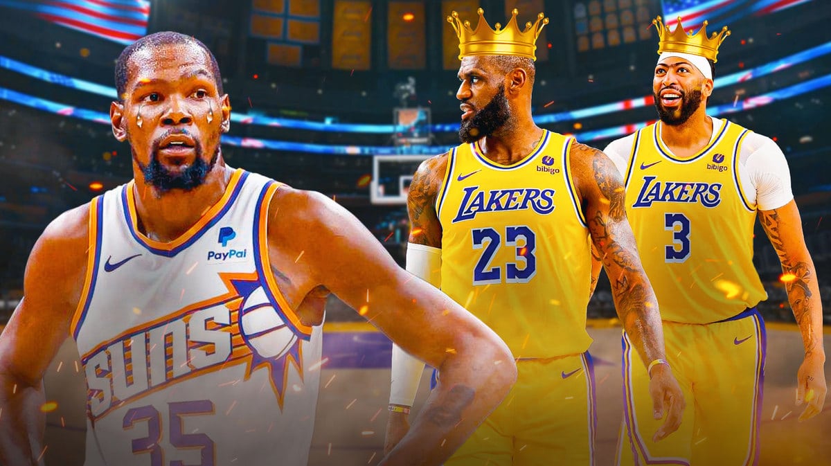 Lakers Anthony Davis and LeBron James join forces to dominate the Suns in the NBA Preseason