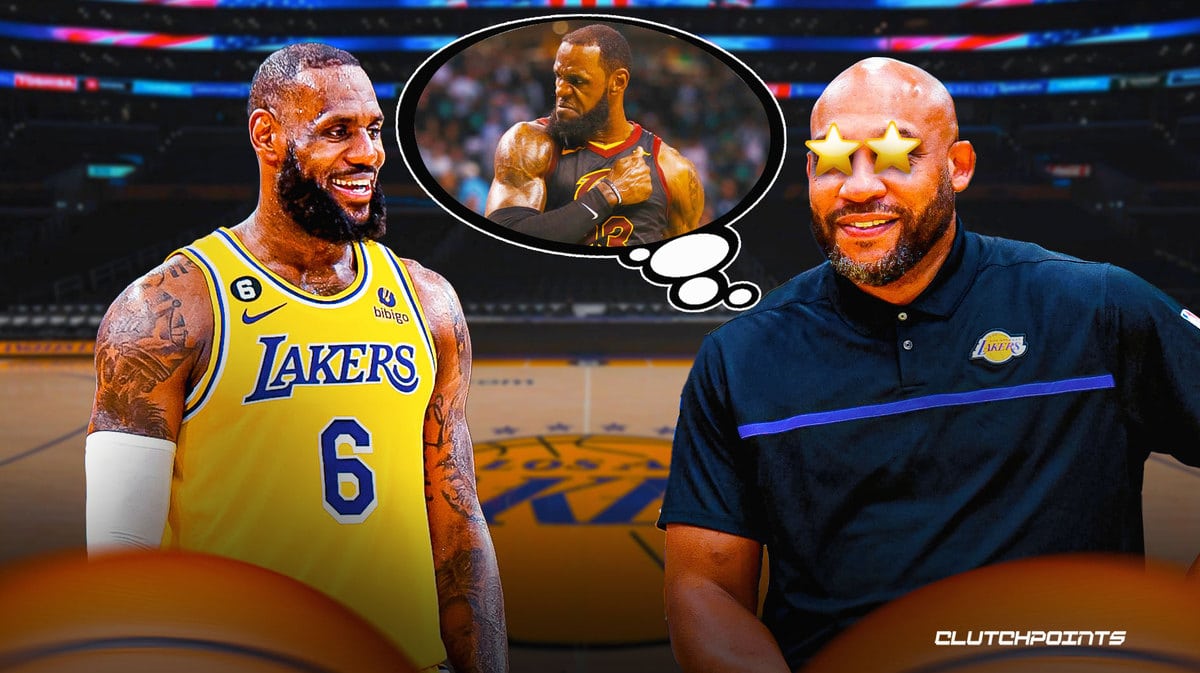 LeBron James, Darvin Ham, Los Angeles Lakers