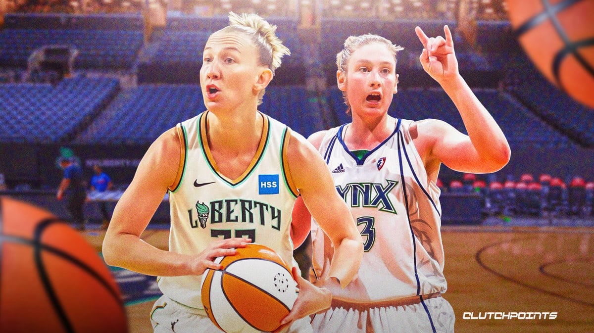 New York Liberty, Courtney Vandersloot, Courtney Vandersloot Liberty, Liberty Aces, Linsday Whalen