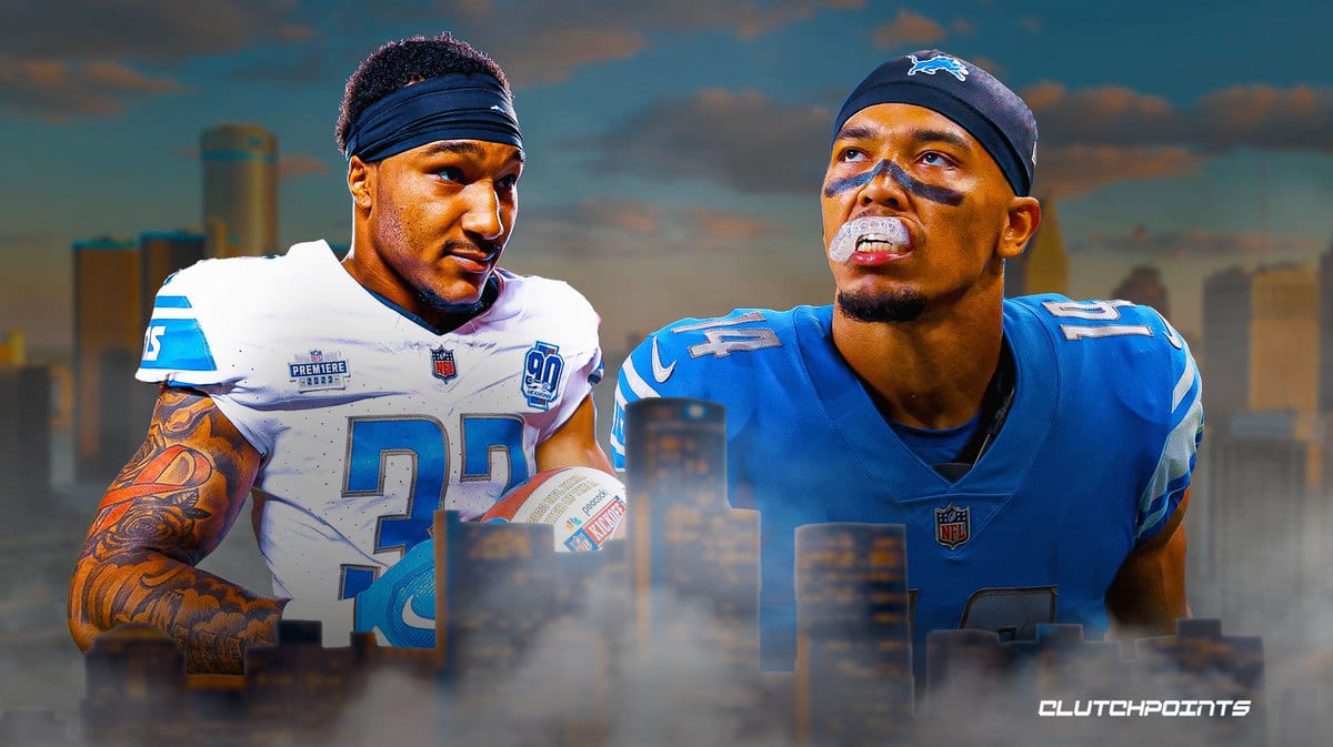 Lions, Brian Branch, Amon-Ra St. Brown