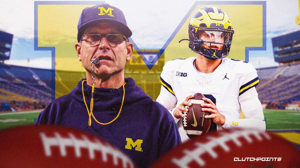 Michigan football Jim Harbaugh JJ McCarthy Tom Brady