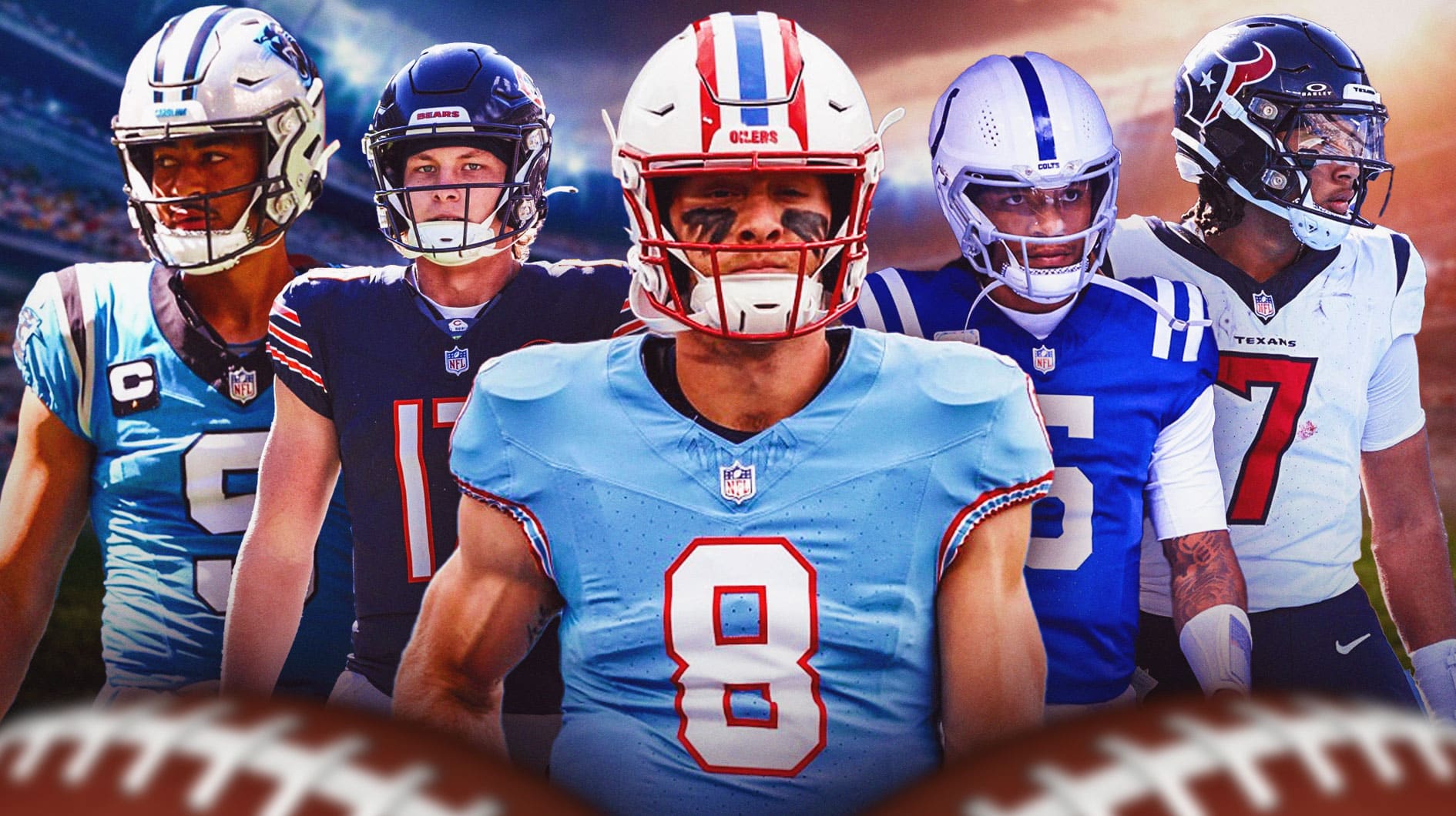 Ranking the rookie quarterbacks through Week 8 of the 2023 NFL season