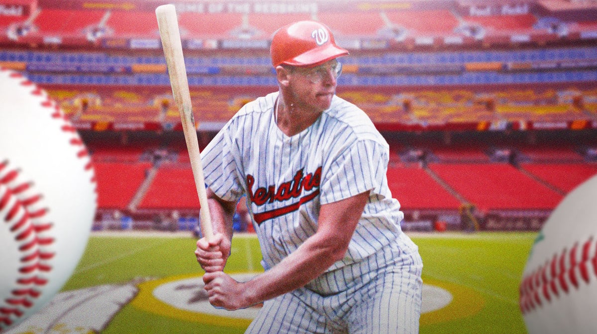 Frank Howard in Washington Senators uniform