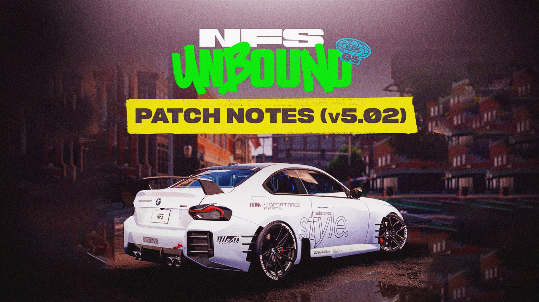 Need for Speed Unbound Update 1.000.011 for August 16 Races Out for Volume 4