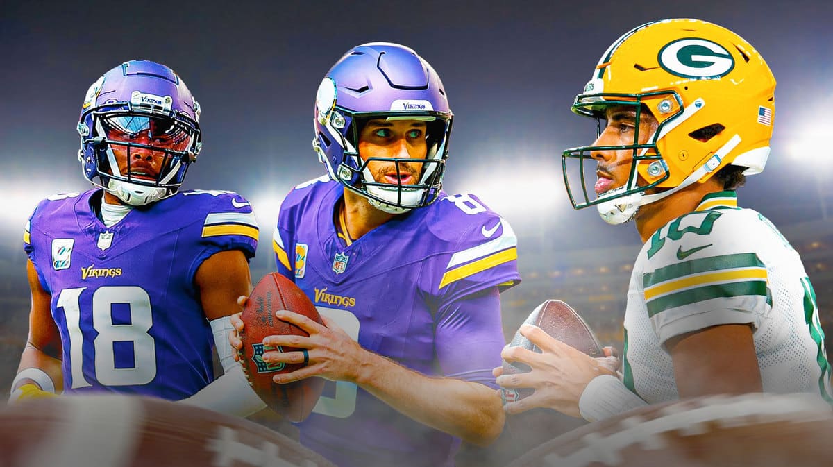 Jordan Love has struggled so far with the Packers and is up for another challenge against Justin Jefferson and Kirk Cousins Vikings