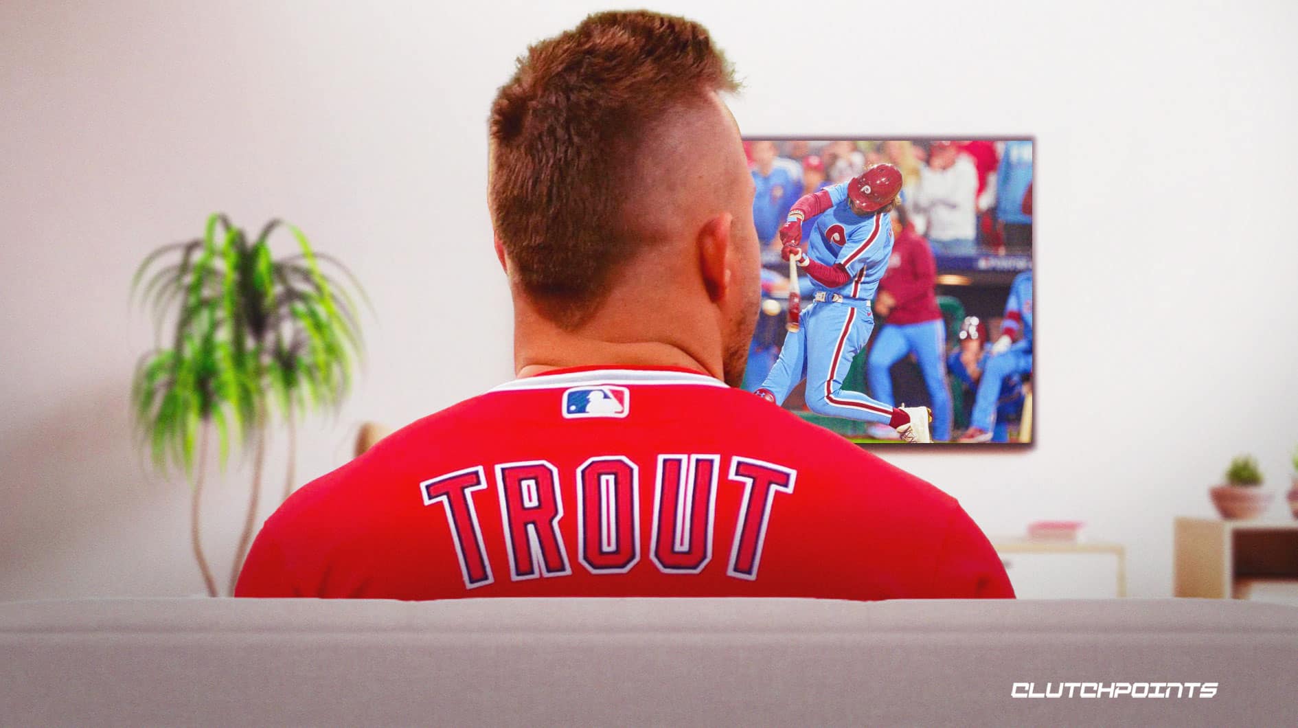 Bryce Harper, Mike Trout, Phillies, Angels