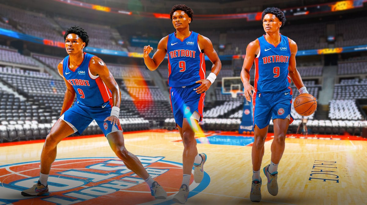 Ausar Thompson has been a revelation for the Pistons on defense