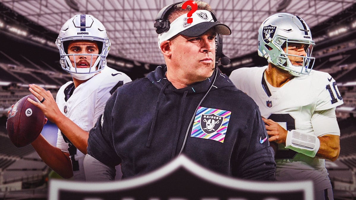 Raiders HC Josh McDaniels could face tough decision between Jimmy Garoppolo and Aidan O'Connell