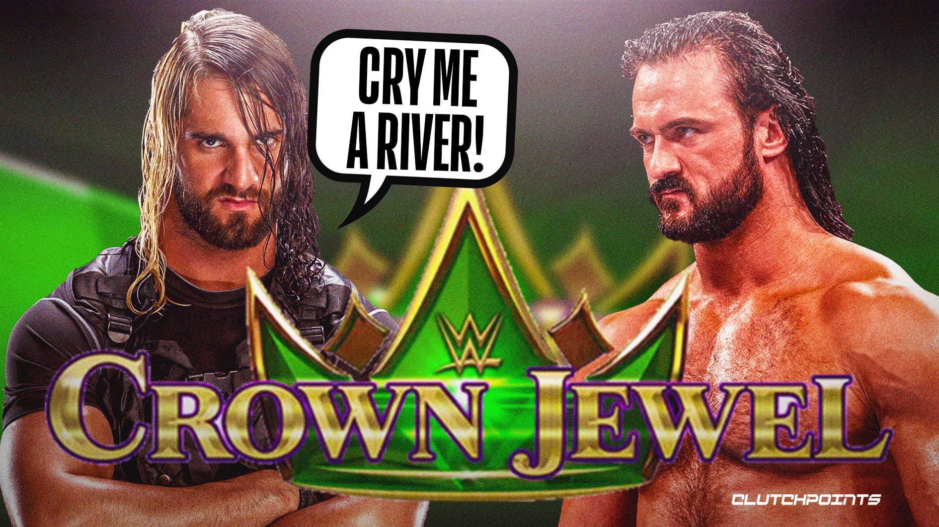 WWE: Seth Rollins tells Drew McIntyre to 'cry me a river' ahead of ...