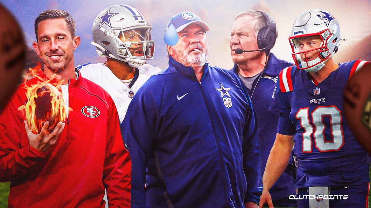 Cowboys, Mike McCarthy, 49ers, Kyle Shanahan, Patriots, Mac Jones