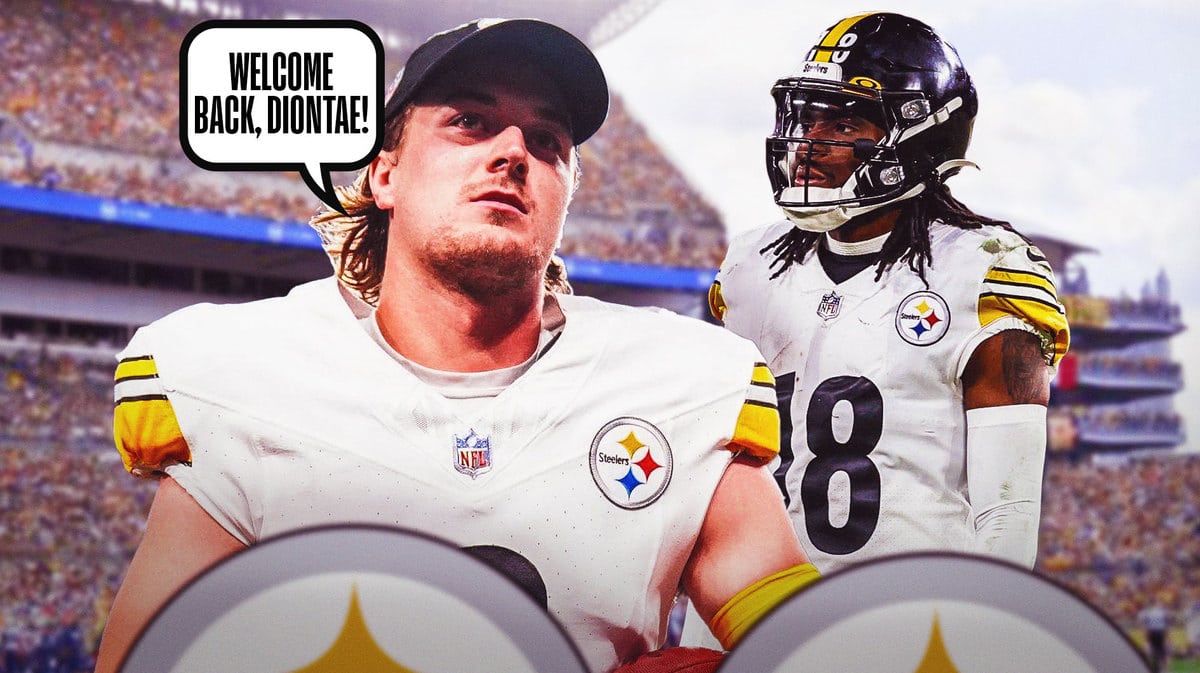 Kenny Pickett welcomes back Diontae Johnson