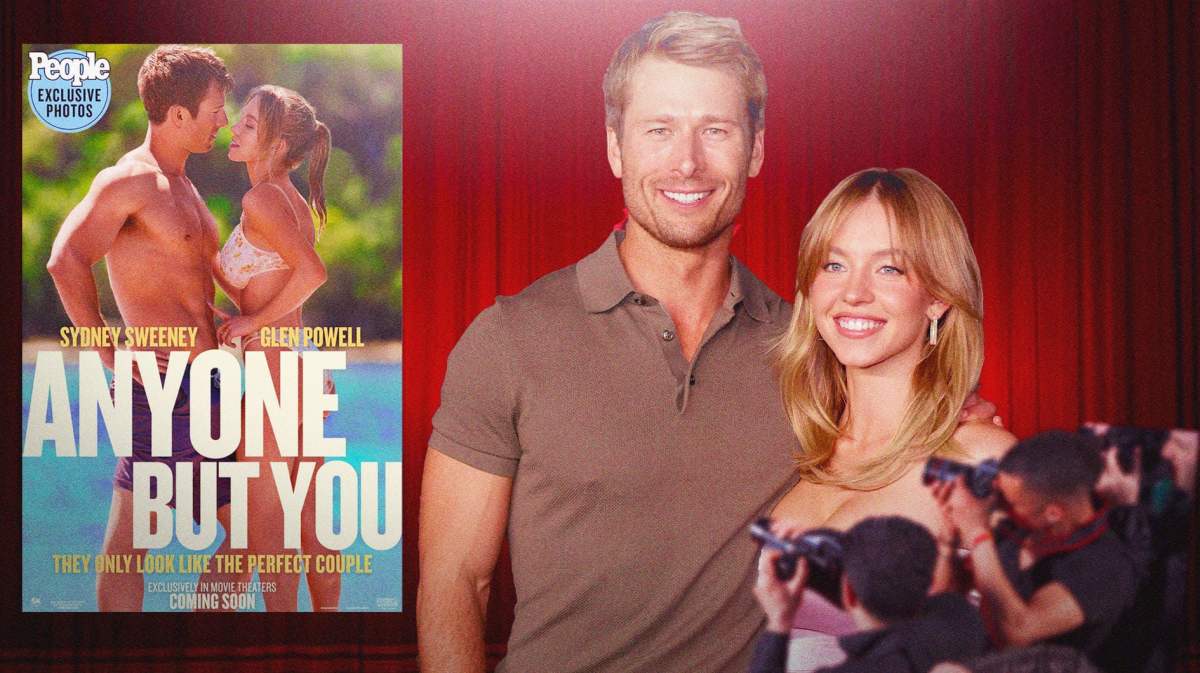 Anyone but You, sydney sweeney, Glen Powell, Euphoria actress, Top Gun powell
