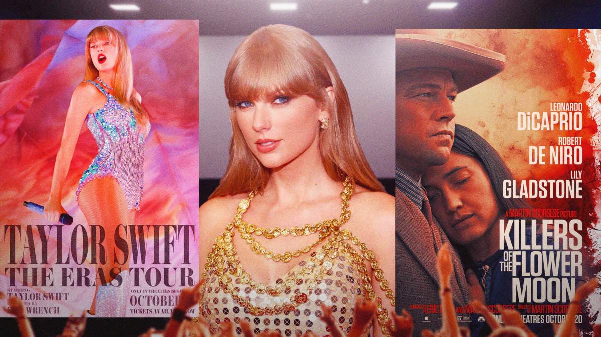 Taylor Swift The Eras Tour Martin Scorsese Killers of the Flower Moon poster