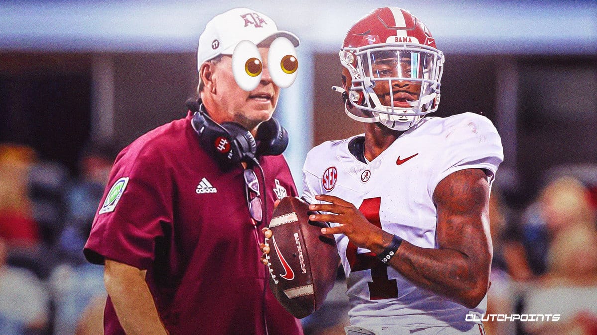 Alabama football, Texas A&M football, Jalen Milroe, Jimbo Fisher