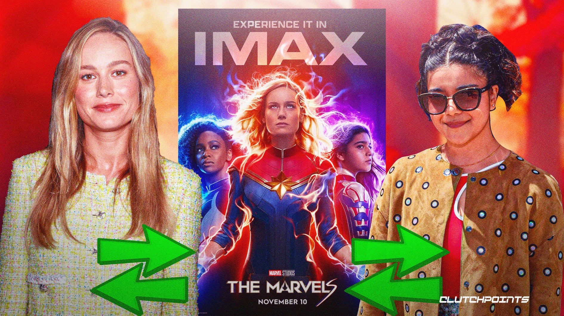 The Marvels teaser trailer: Brie Larson, Iman Vellani and Teyonah Parris  team up. Watch