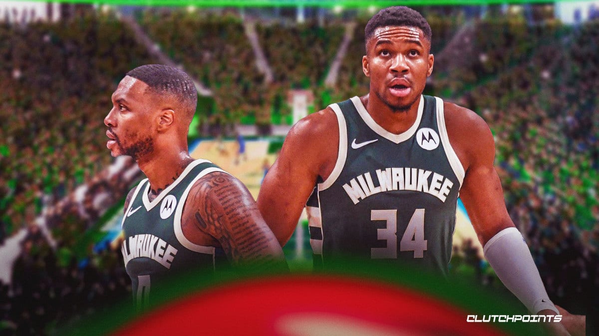 Giannis Antetokounmpo, Damian Lillard, Milwaukee Bucks
