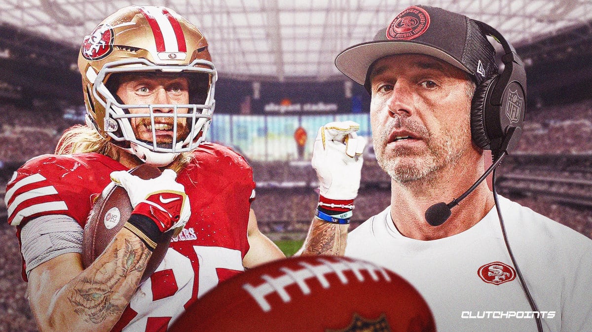 Kyle Shanahan, George Kittle, San Francisco 49ers