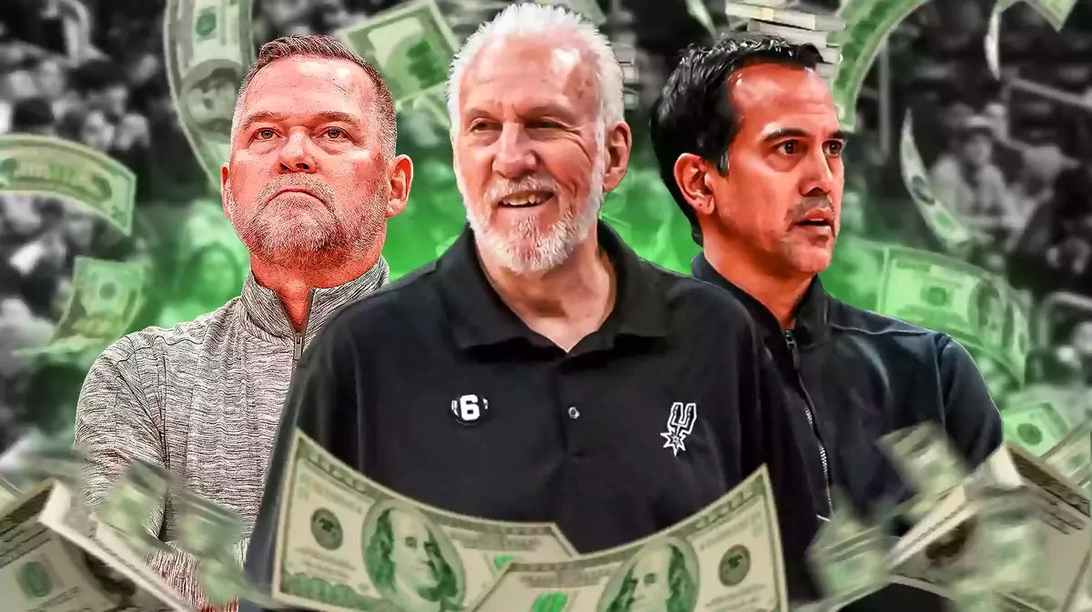 10 highest paid NBA coaches after Erik Spoelstra's extension