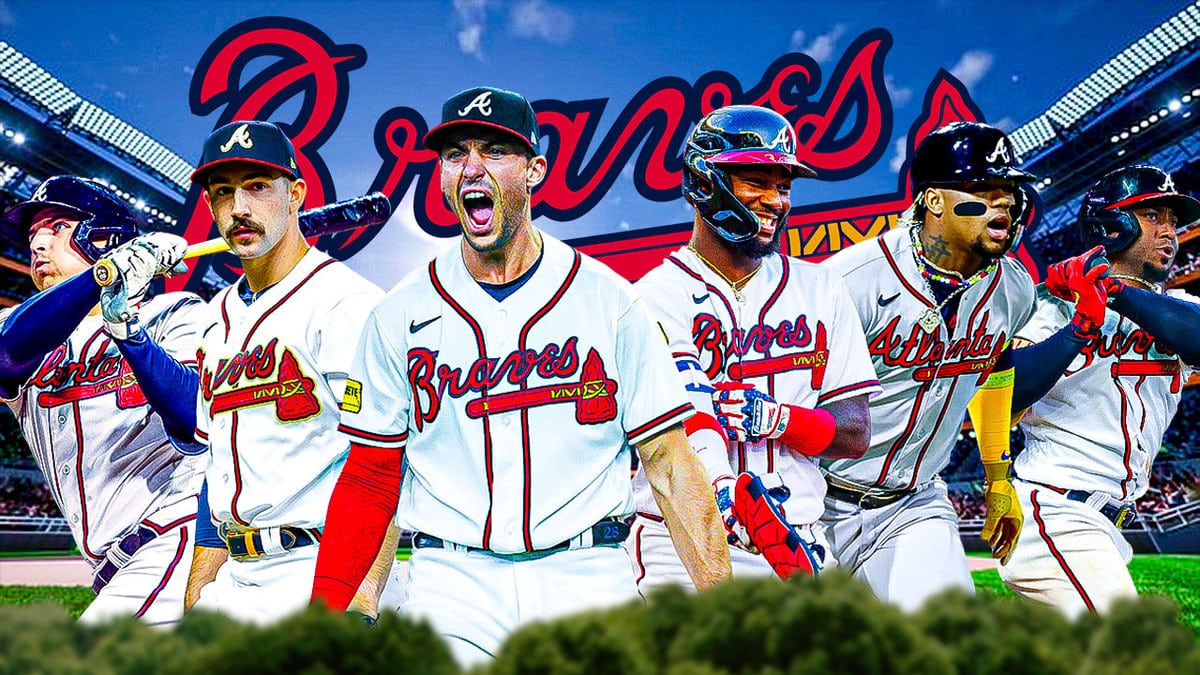 Ronald Acuna Jr., Ozzie Albies, Austin Riley, Matt Olson, Michael Harris II, and Spencer Strider for the braves