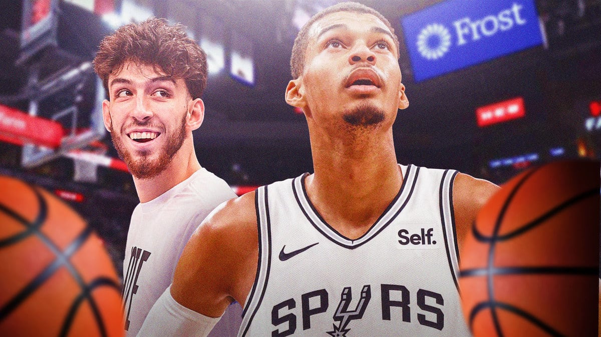Spurs' Victor Wembanyama and Thunder's Chet Holmgreen