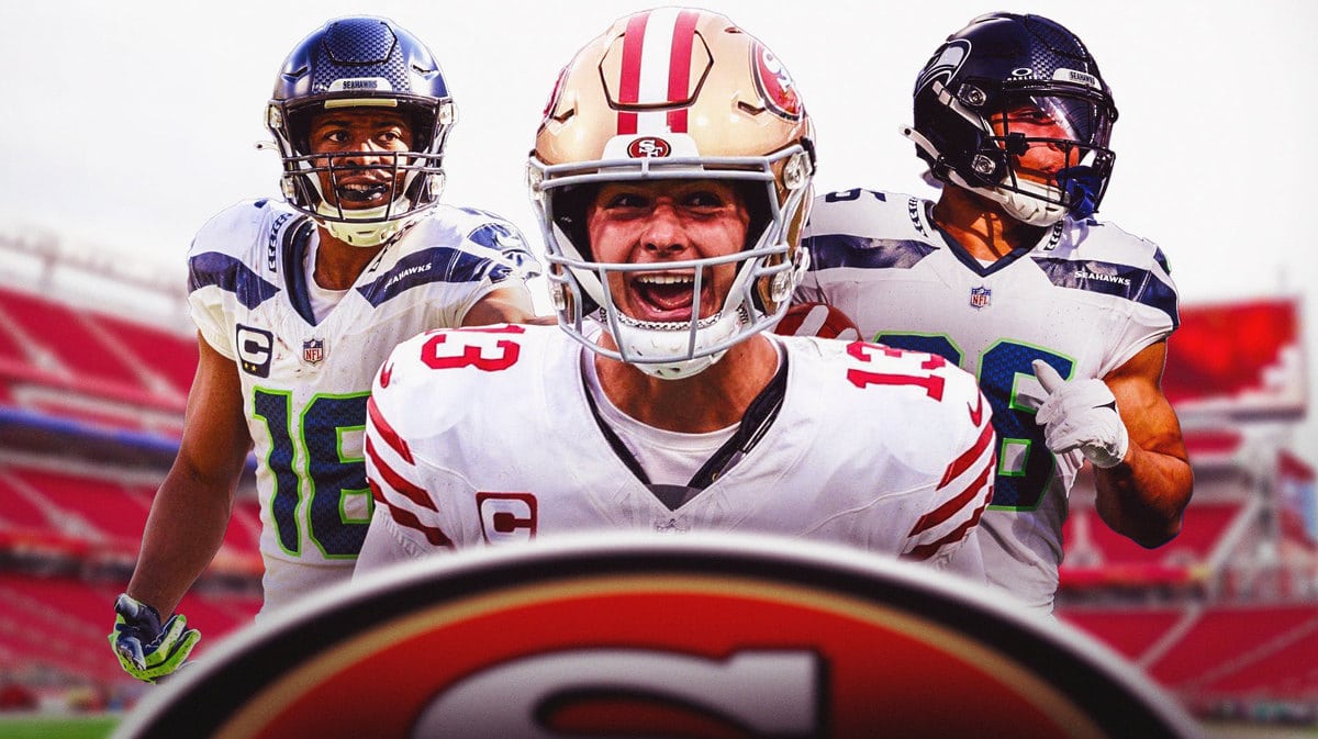49ers Seahawks, Tyler Lockett, Brock Purdy, Zach Charbonnet, Fantasy football, 49ers Seahawks Start 'em Sit 'em, Week 12 Start 'em Sit 'em