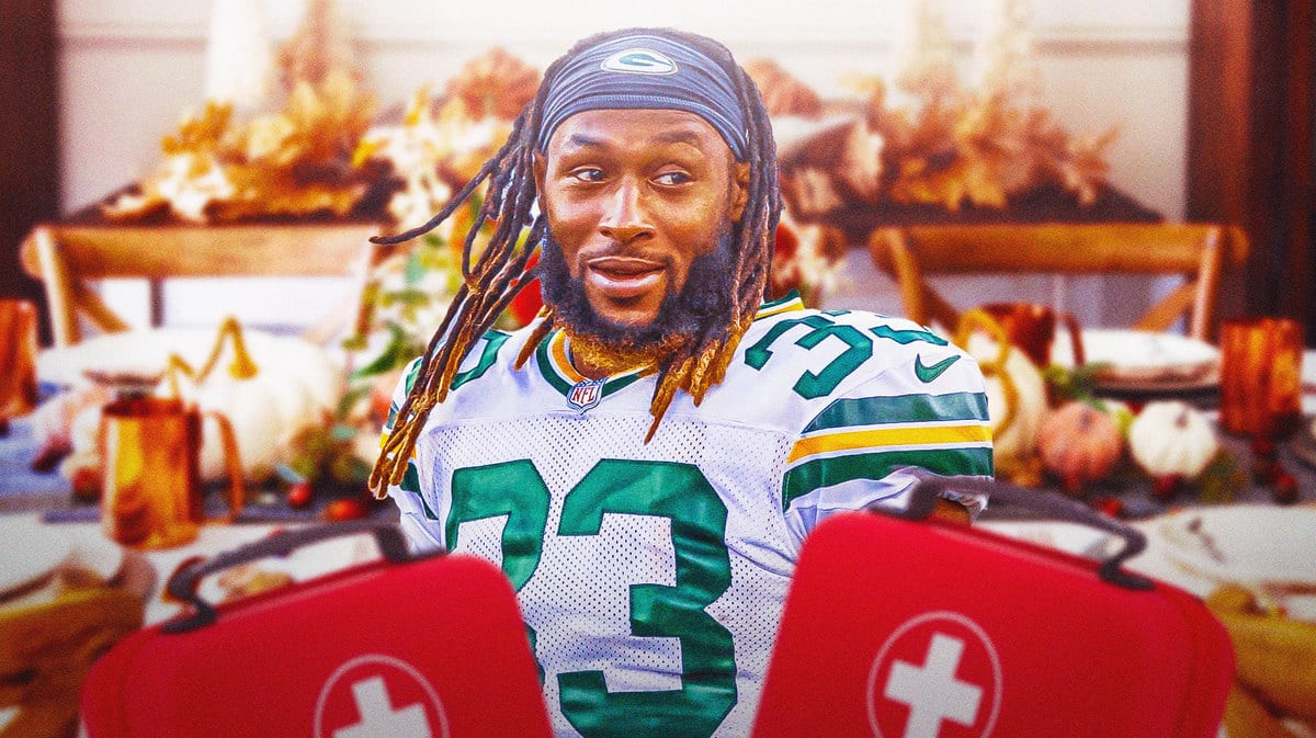 Aaron Jones Thanksgiving Injury
