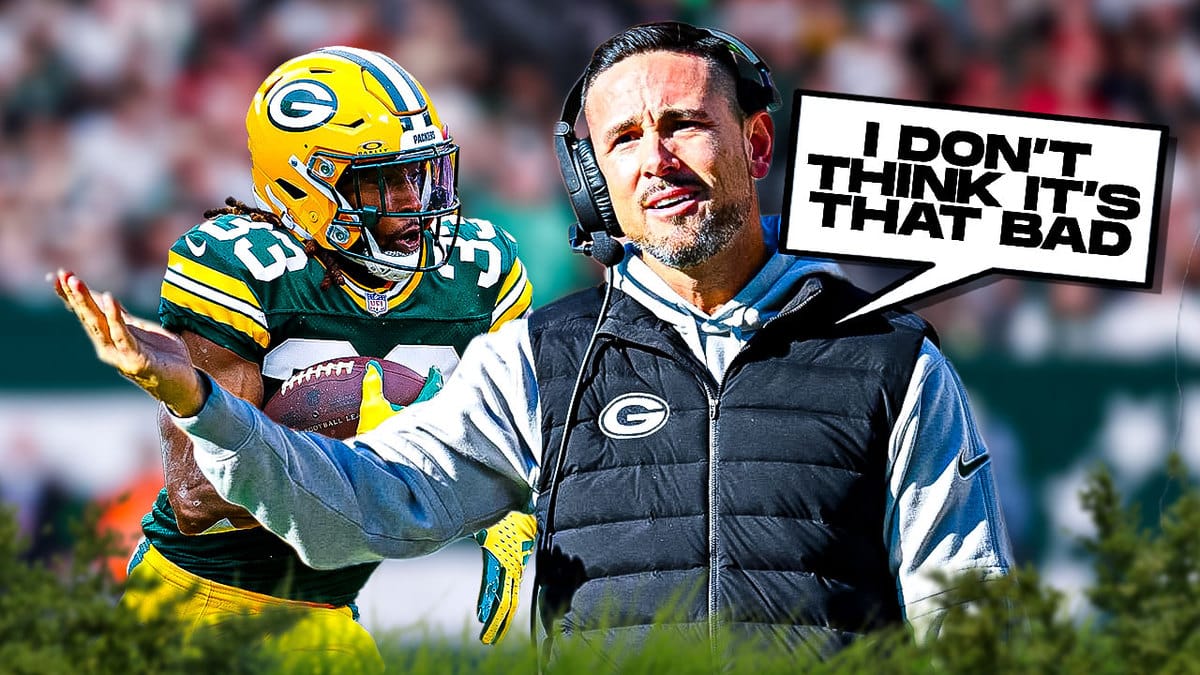 Aaron Jones and Matt LaFleur
