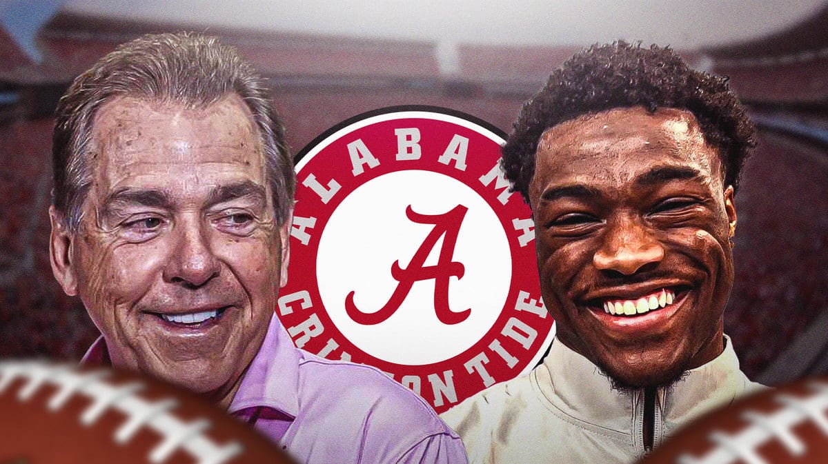 Alabama football's Nick Saban and Jalen Milroe