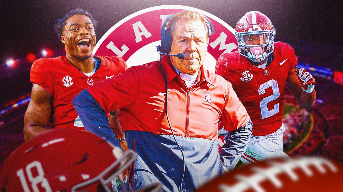 Jalen Milroe, Nick Saban, and Jase McClellan