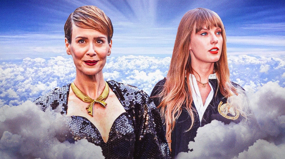 Sarah Paulson and Taylor Swift in heaven.