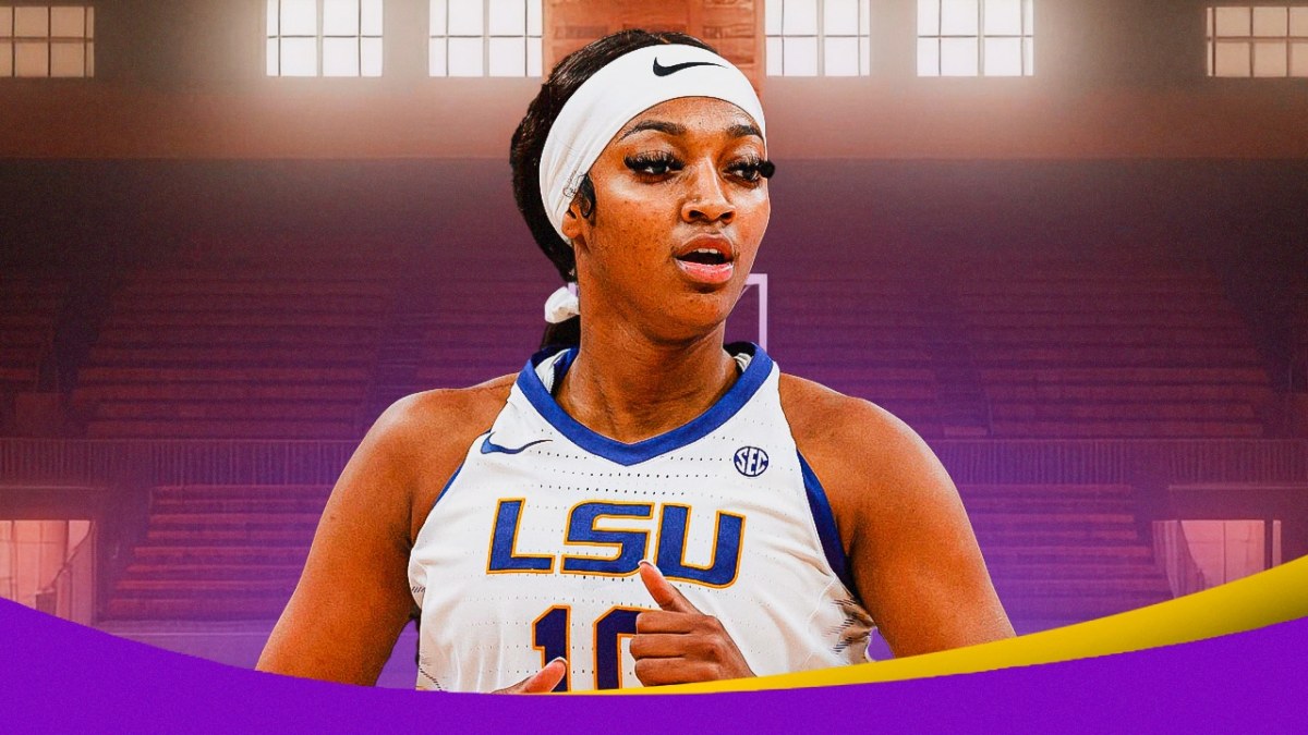 LSU women's basketball player Angel Reese