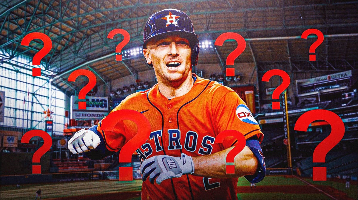 Alex Bregman with question marks
