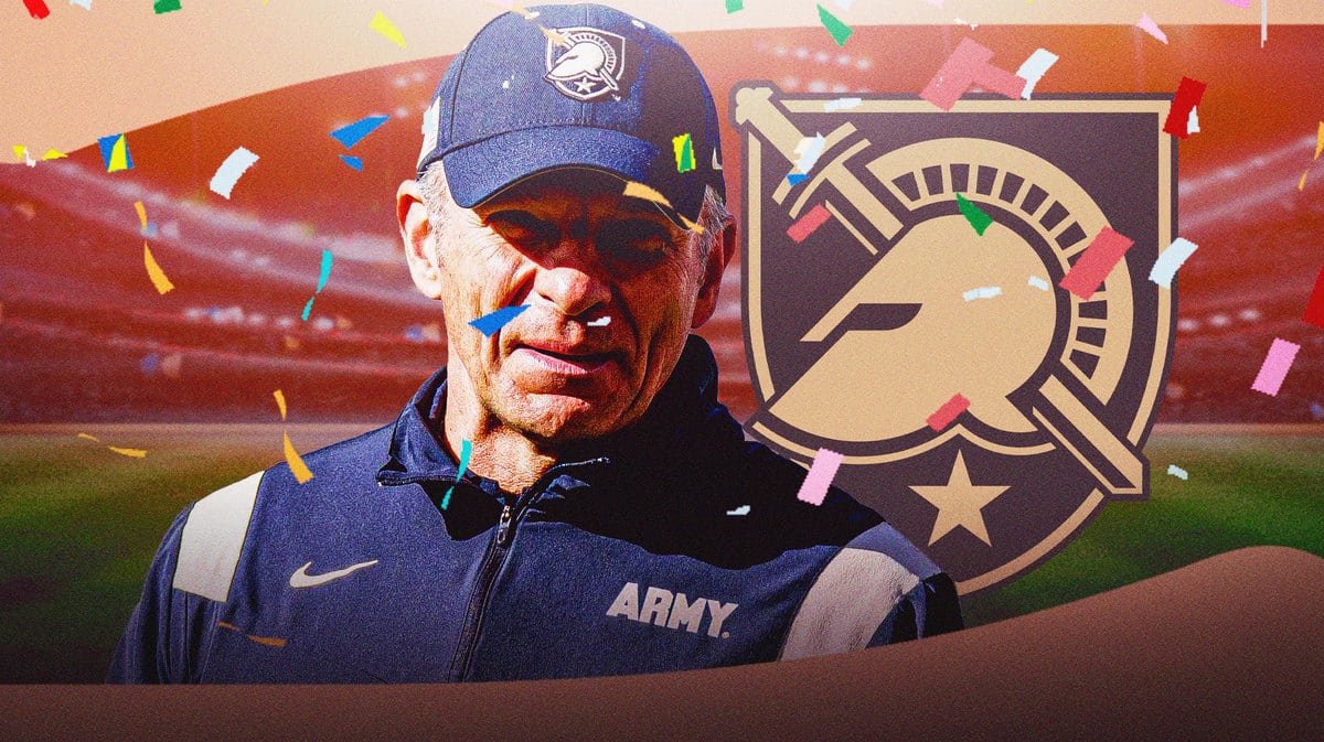 Army football coach Jeff Monken