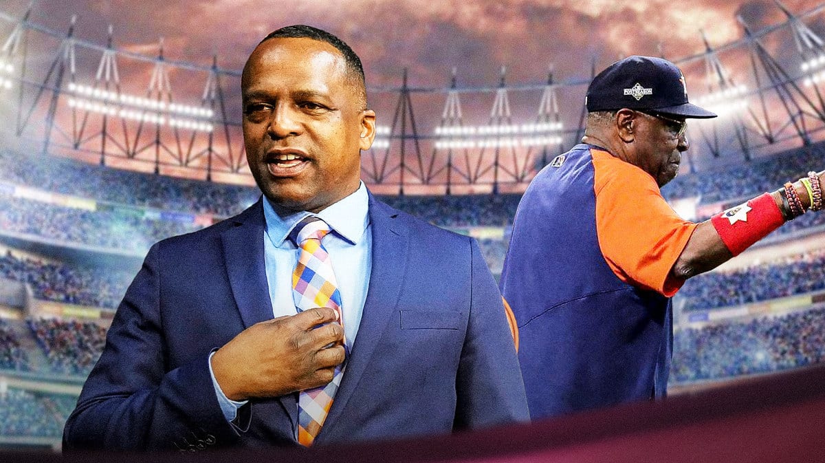 Dana Brown and Dusty Baker