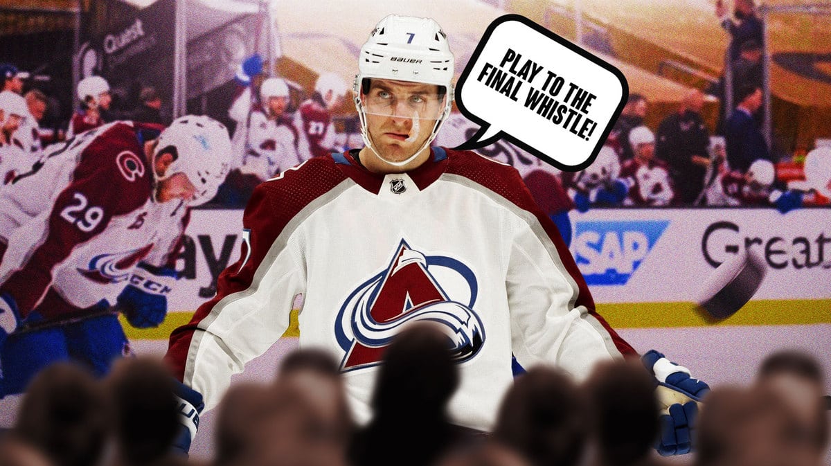 Avalanche's Devon Toews vocal on brutal collapse vs. Predators
