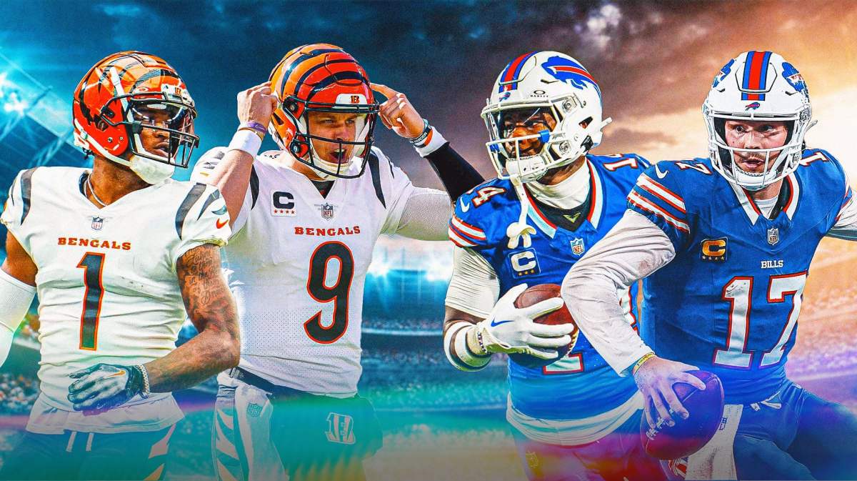 Bills, Bengals, Ja'Marr Chase, Joe Burrow, Josh Allen, Stefon Diggs
