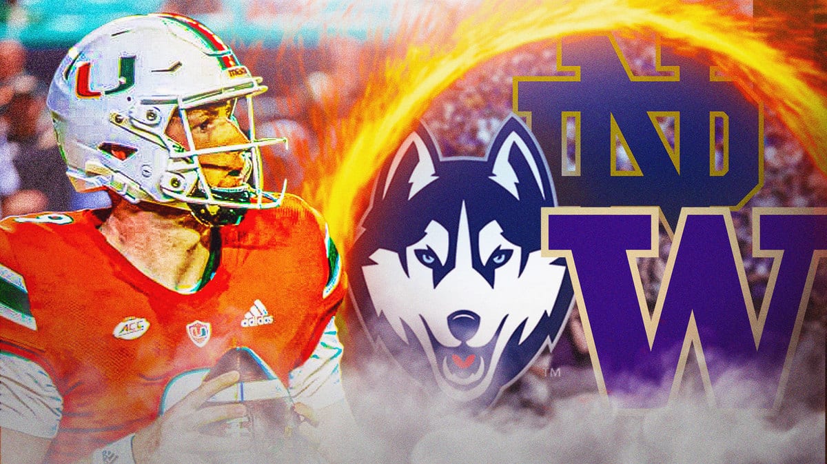 Miami football QB Tyler Van Dyke entering the transfer portal with possible destination schools