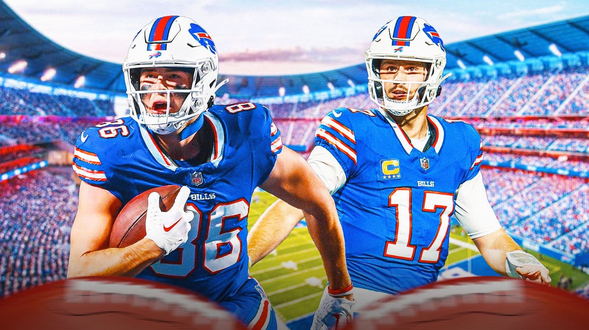 Buffalo Bills Josh Allen and Dalton Kincaid