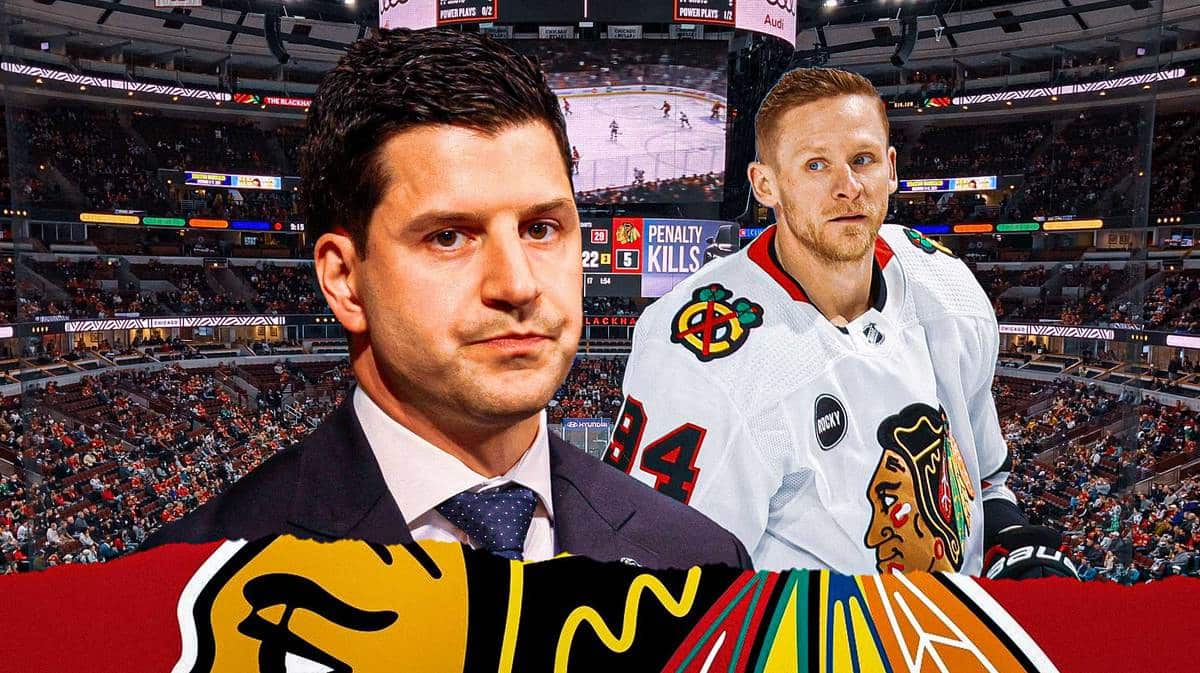 Blackhawks, Corey Perry, Kyle Davidson