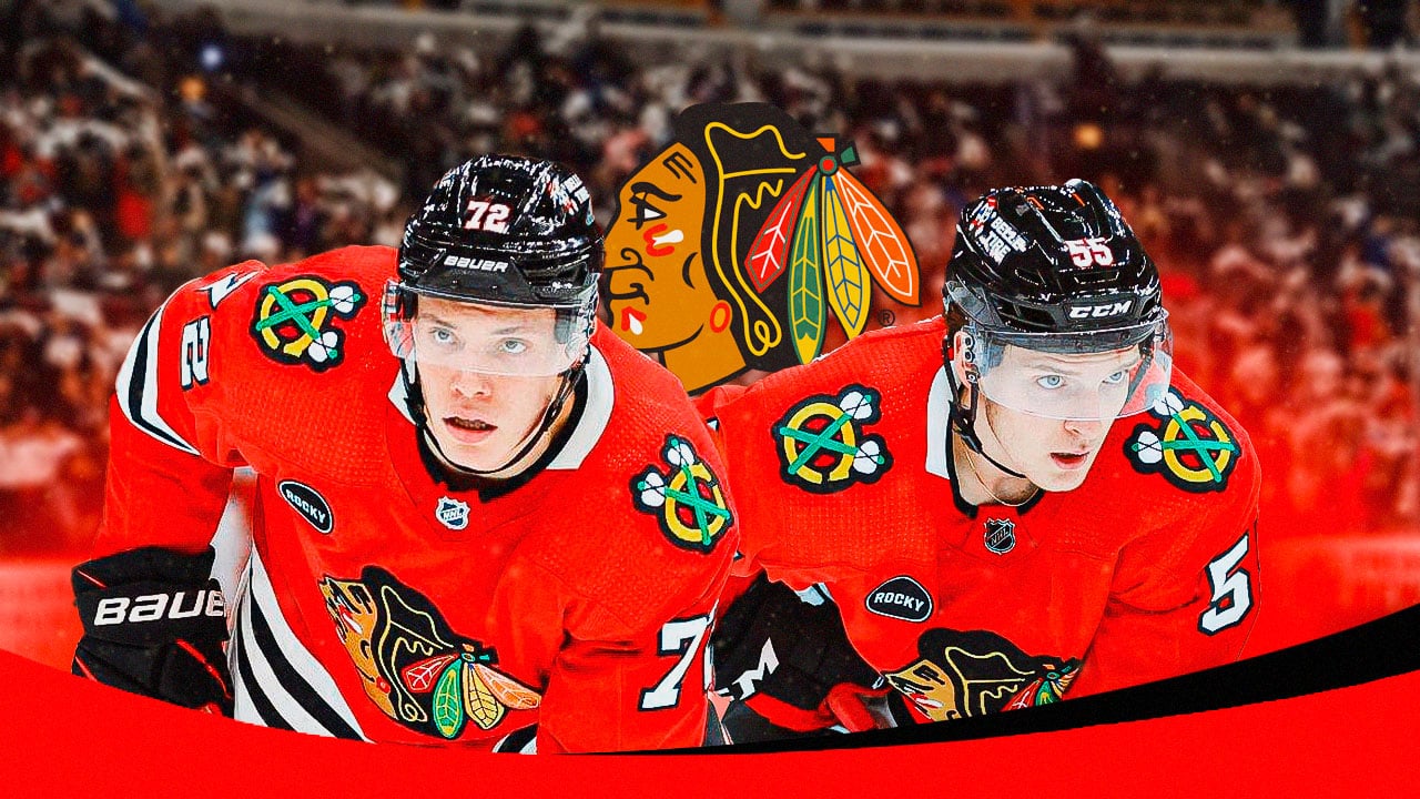 Chicago Blackhawks rookies Alex Vlasic and Kevin Korchinski joining Connor Bedard in emerging as important cornerstones moving forward in Chicago