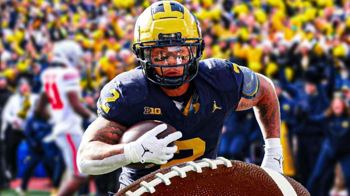 Michigan running back Blake Corum