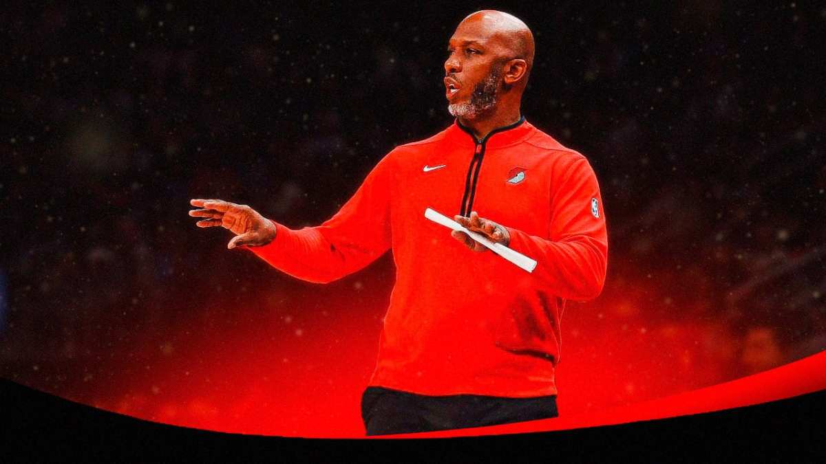 Blazers coach Chauncey Billups