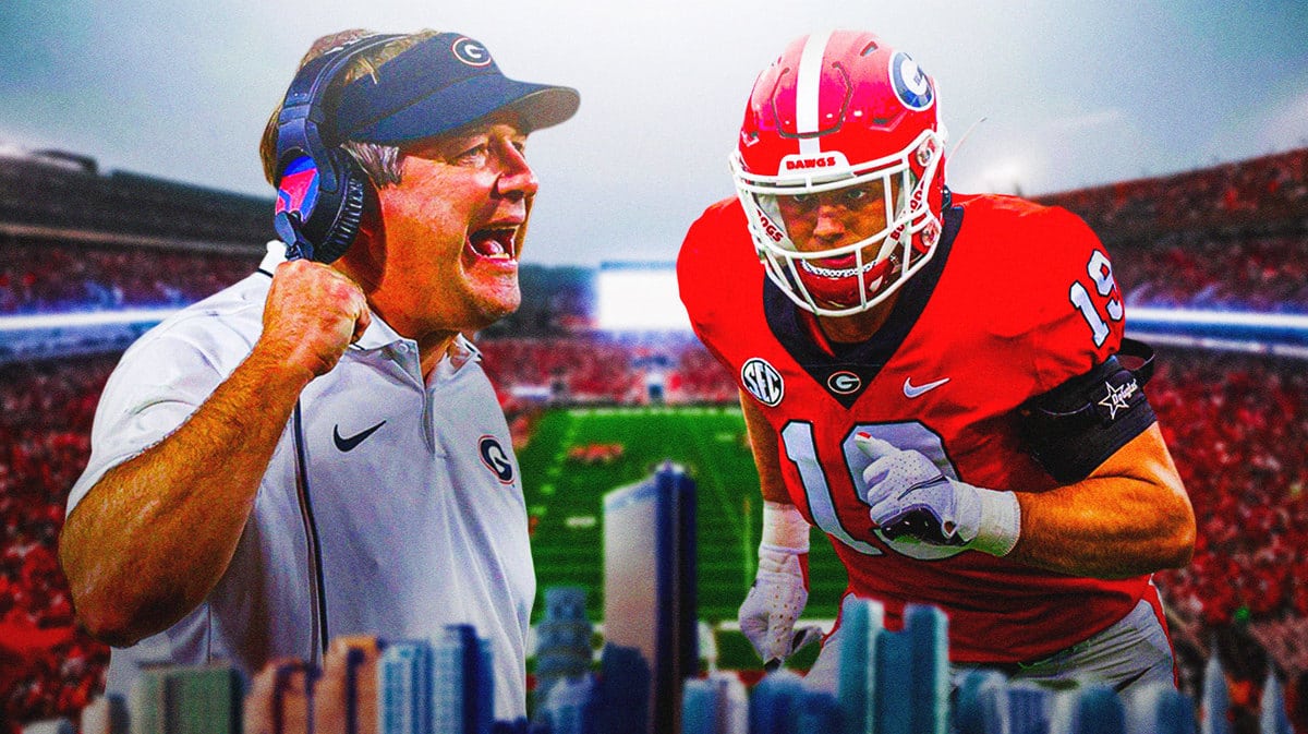 Georgia football star Brock Bowers is a game-time decision for Saturday's clash with Ole MIss