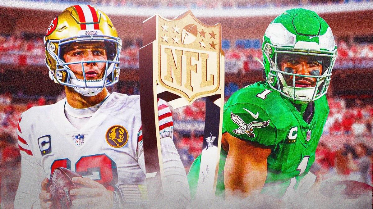 49ers QB Brock Purdy and Eagles QB Jalen Hurts are both staring down the NFL MVP award