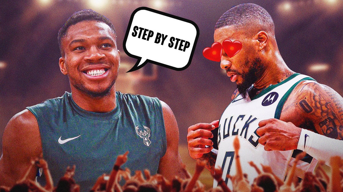 Bucks' Giannis Antetokounmpo's outlook on Damian Lillard chemistry will ...