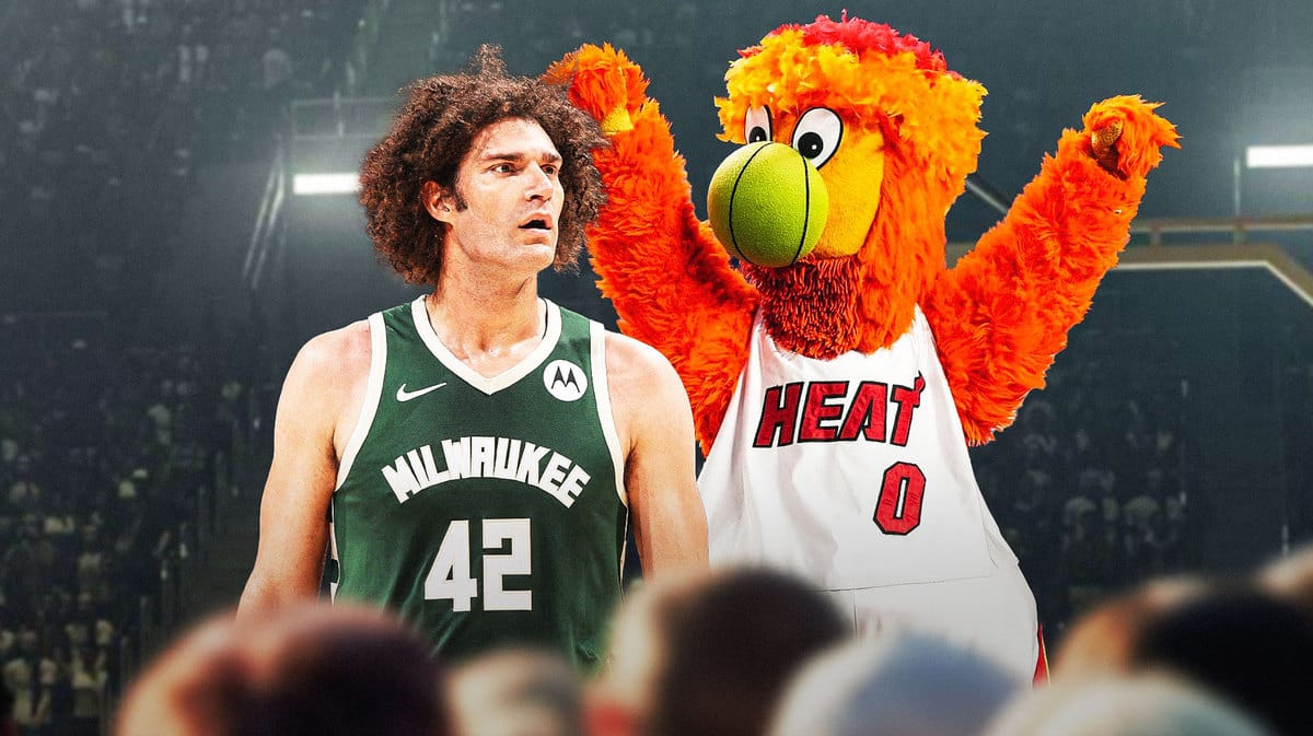 Bucks center Robin Lopez and Burnie