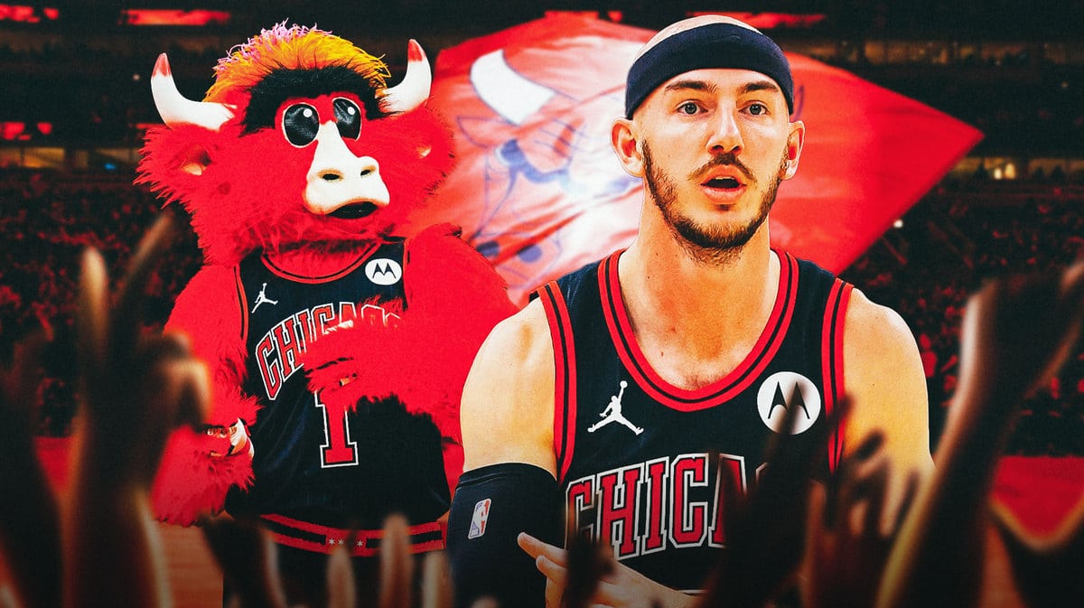 Alex Caruso of the Chicago Bulls made an incredible play with the game on the line Thursday