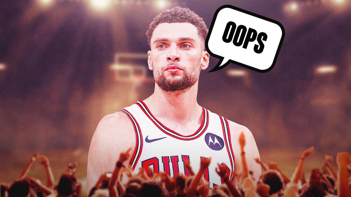 Bulls' Zach LaVine who is facing trade rumors this season.