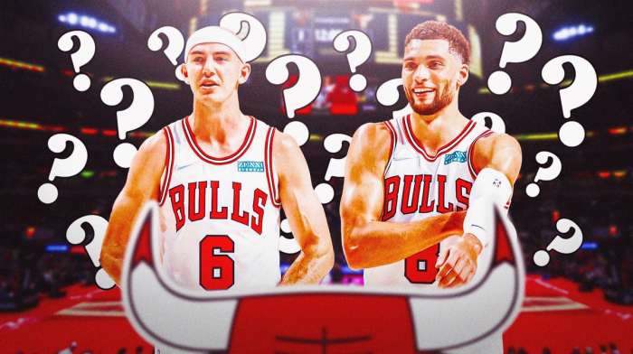 Alex Caruso, Zach LaVine, question marks all around