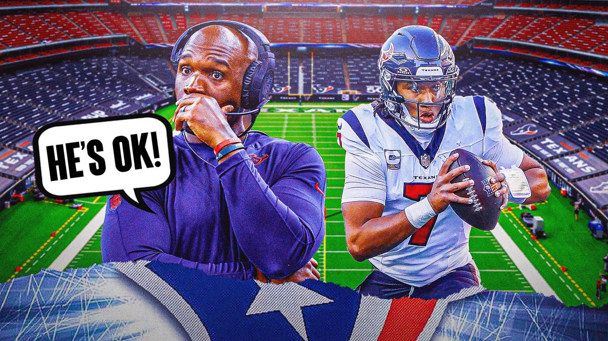 Texans coach DeMeco Ryans and QB CJ Stroud